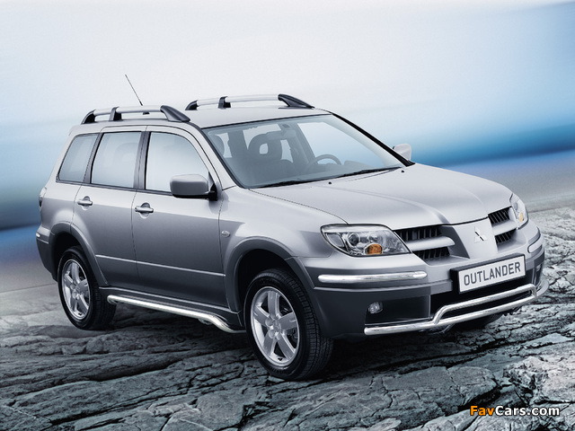 Mitsubishi Outlander 2003–06 pictures (640 x 480)