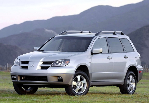 Mitsubishi Outlander US-spec 2003–06 wallpapers