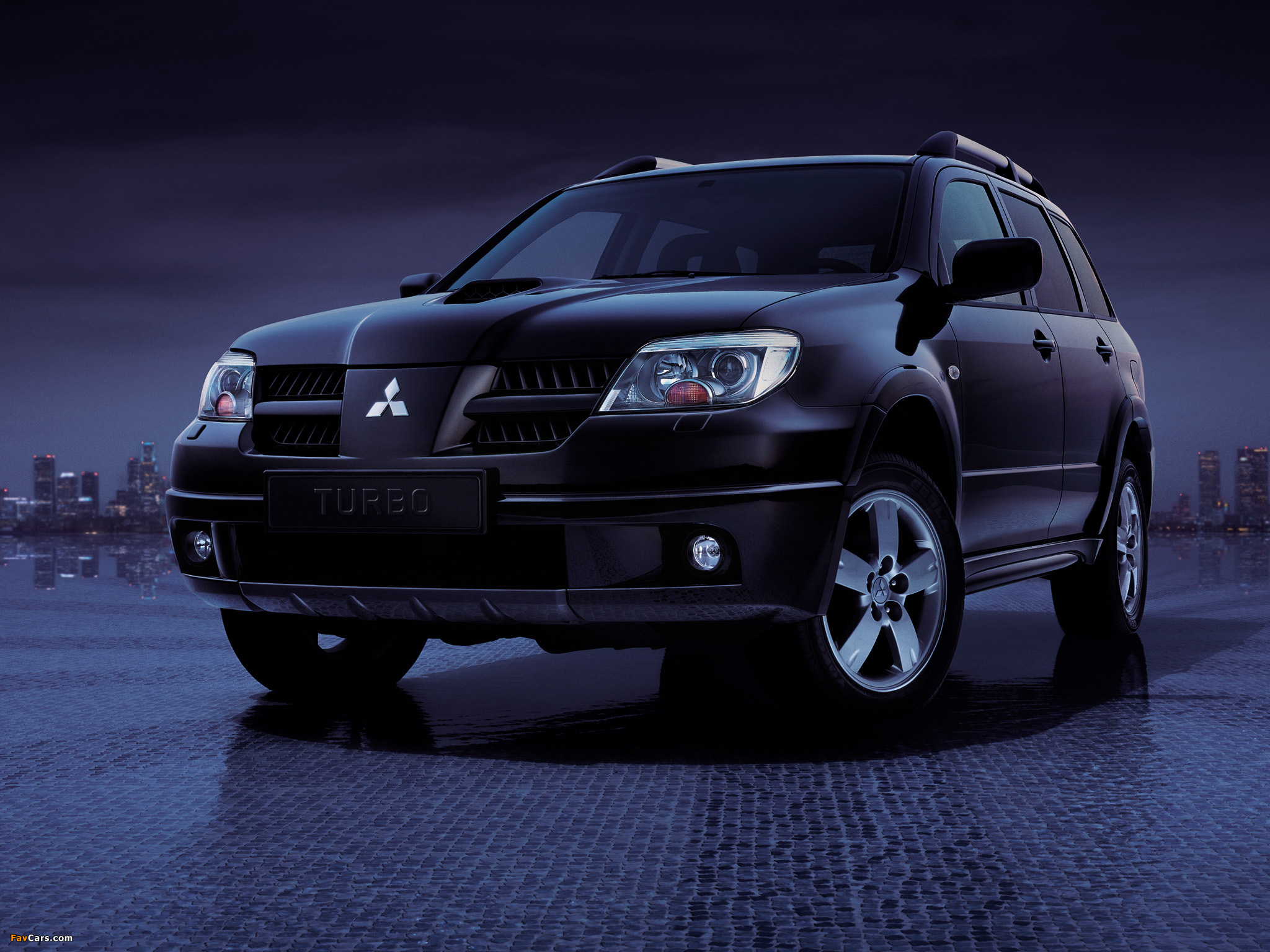 Mitsubishi Outlander Turbo 2004–06 wallpapers (2048 x 1536)