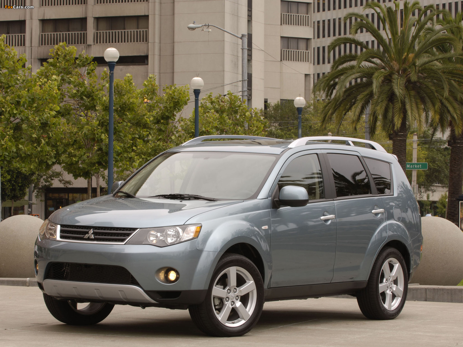 Mitsubishi Outlander US-spec 2007–09 images (1600 x 1200)