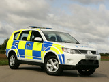 Mitsubishi Outlander UK Police 2007–09 pictures