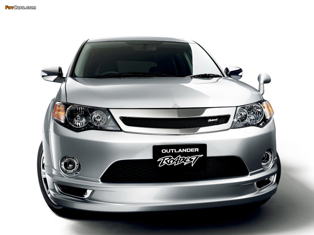 Mitsubishi Outlander Roadest 2008–09 images (1024 x 768)