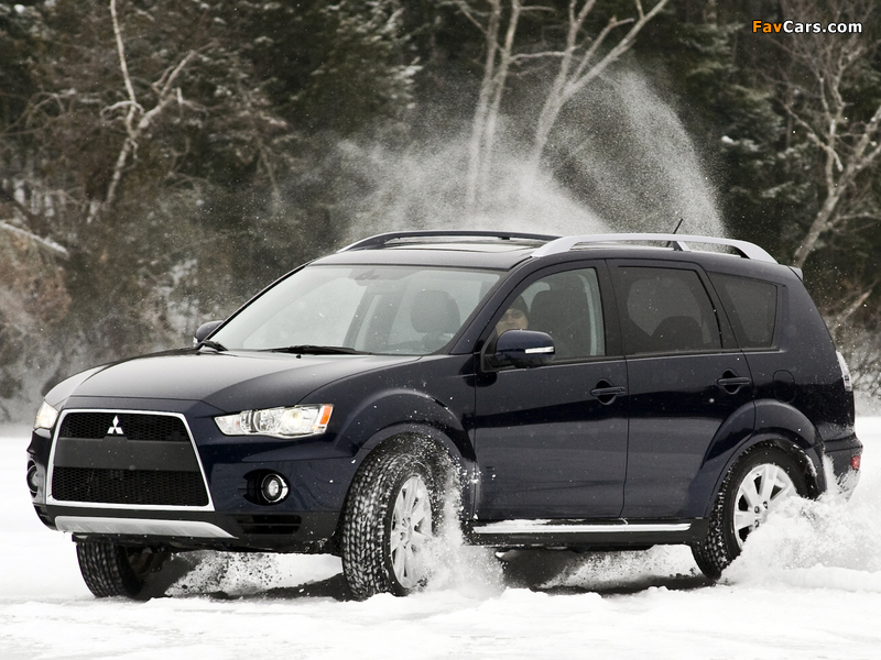 Mitsubishi Outlander US-spec 2009 photos (800 x 600)