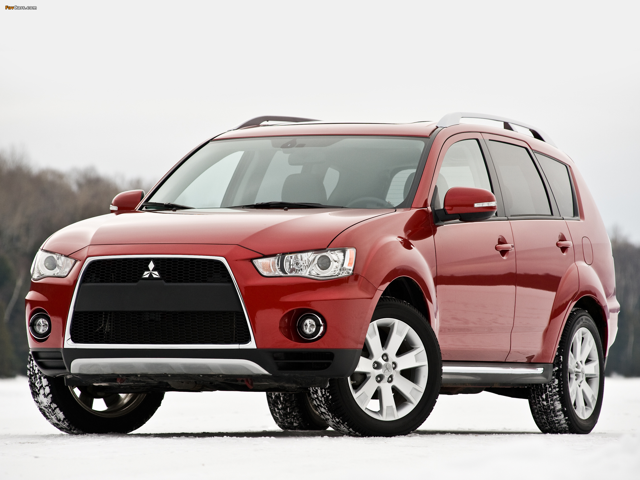 Mitsubishi Outlander US-spec 2009 wallpapers (2048 x 1536)