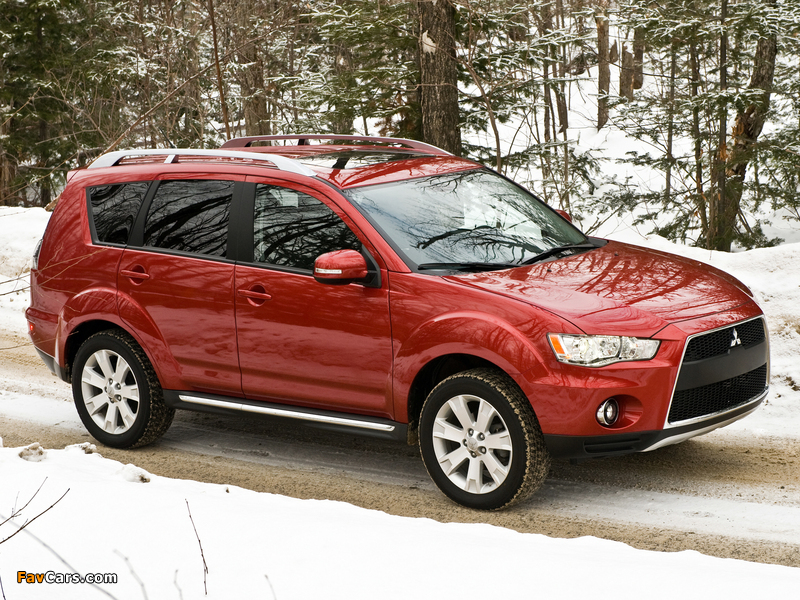 Mitsubishi Outlander US-spec 2009 wallpapers (800 x 600)