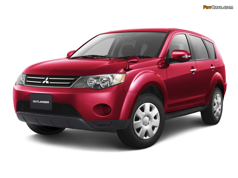 Photos of Mitsubishi Outlander JP-spec 2005–12 (800 x 600)