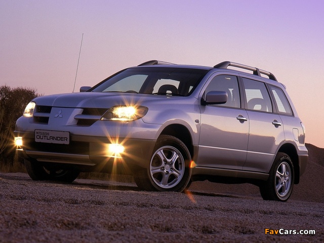 Pictures of Mitsubishi Outlander 2003–06 (640 x 480)