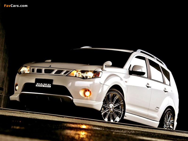 Pictures of DAMD Mitsubishi Outlander 2007–09 (800 x 600)