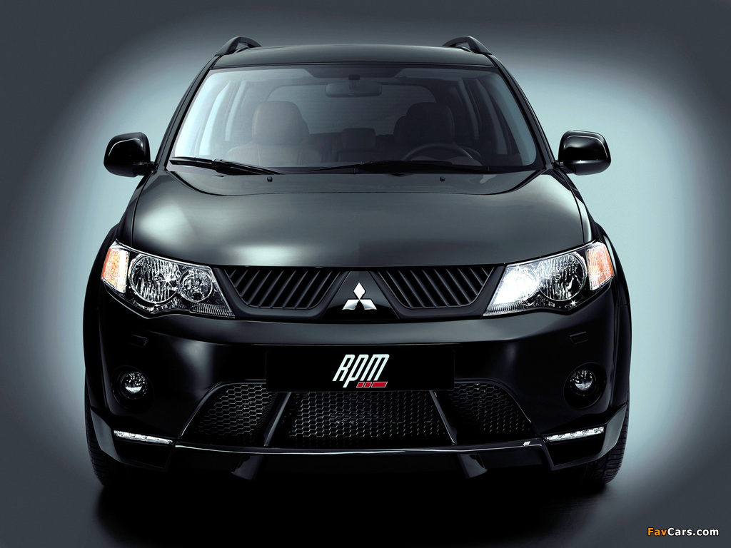Pictures of RPM Mitsubishi Outlander XL 2008 (1024 x 768)