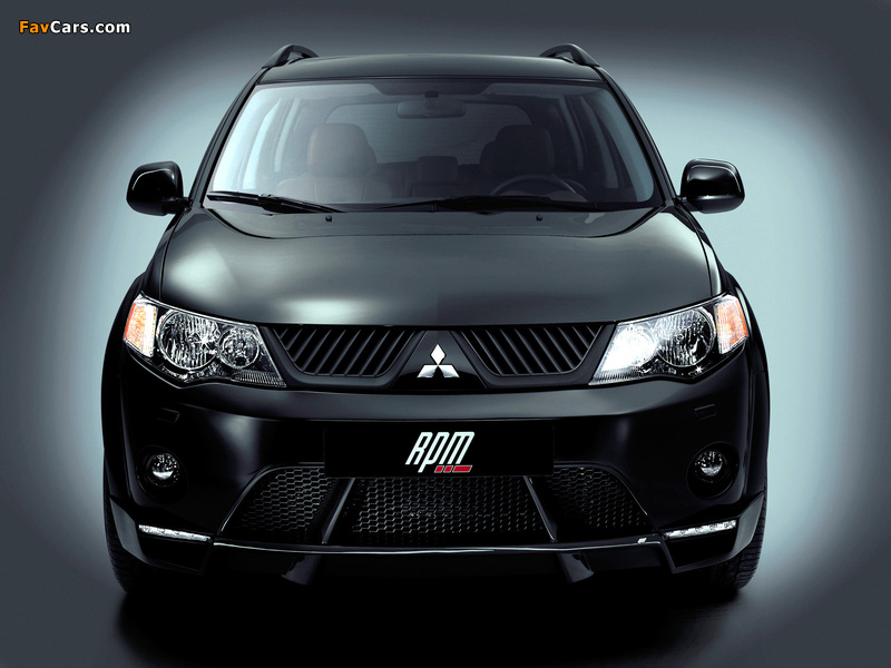 Pictures of RPM Mitsubishi Outlander XL 2008 (800 x 600)