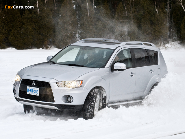 Pictures of Mitsubishi Outlander US-spec 2009 (640 x 480)