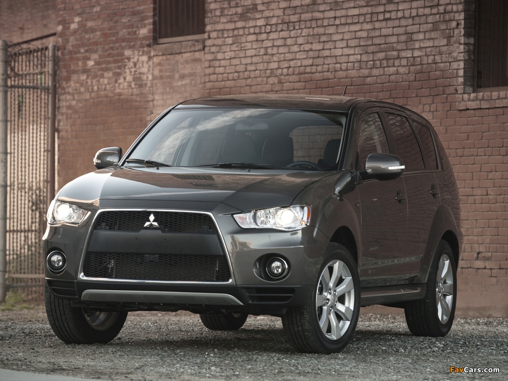 Pictures of Mitsubishi Outlander US-spec 2009 (1024 x 768)
