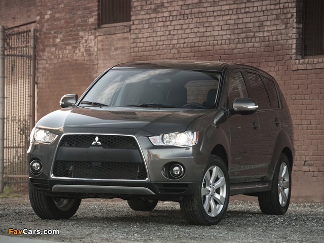 Pictures of Mitsubishi Outlander US-spec 2009 (640 x 480)