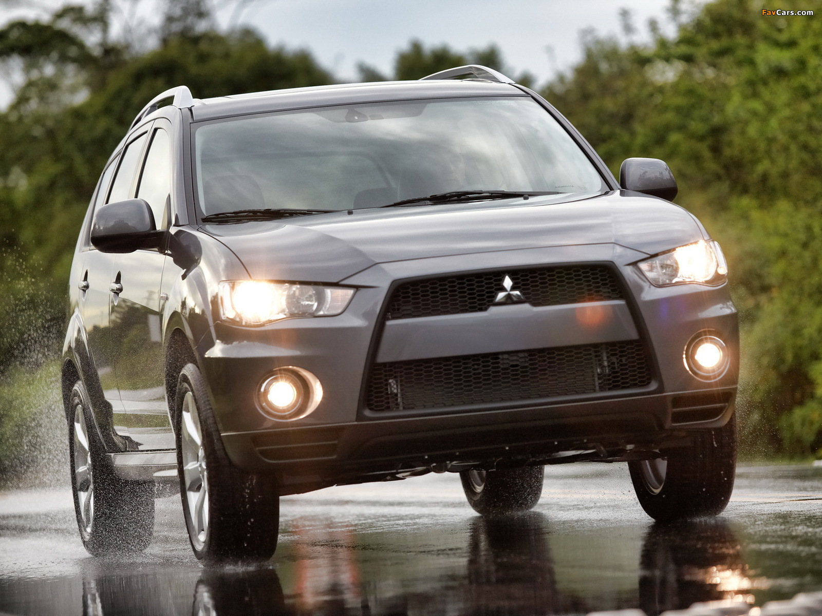 Pictures of Mitsubishi Outlander US-spec 2009 (1600 x 1200)