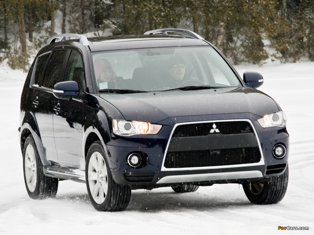 Pictures of Mitsubishi Outlander US-spec 2009 (1024 x 768)