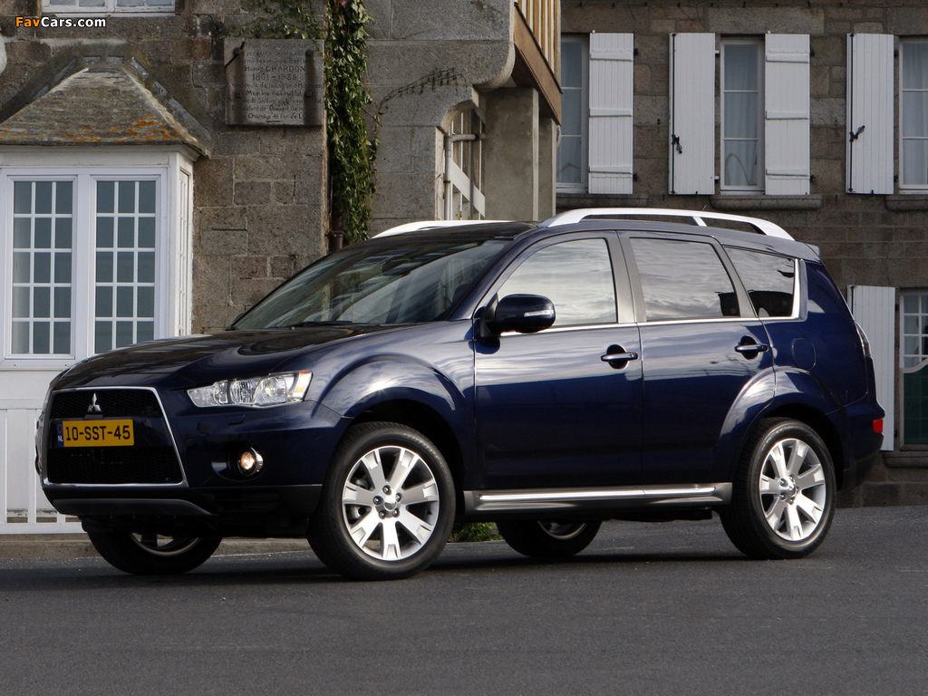 Pictures of Mitsubishi Outlander 2009–12 (1024 x 768)