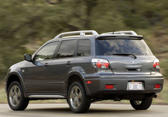 Mitsubishi Outlander US-spec 2003–06 wallpapers