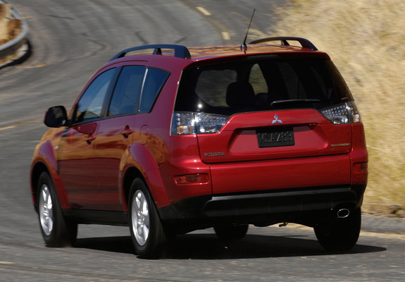 Mitsubishi Outlander US-spec 2007–09 wallpapers