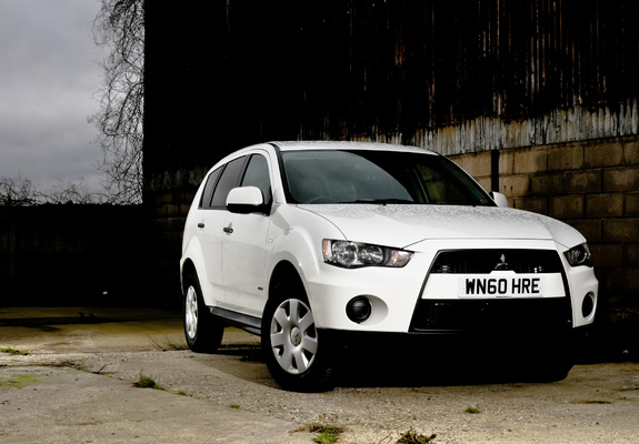 Mitsubishi Outlander Van UK-spec 2010 wallpapers