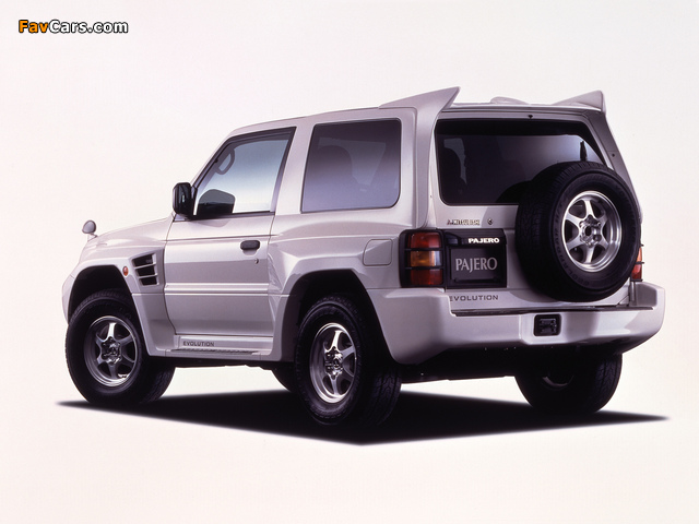 Mitsubishi Pajero Evolution (V55W) 1997–99 images (640 x 480)
