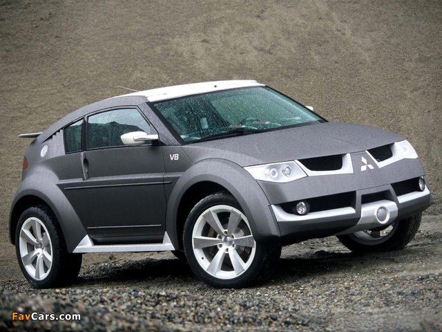 Mitsubishi Pajero/Montero Evolution Concept 2002 wallpapers (640 x 480)