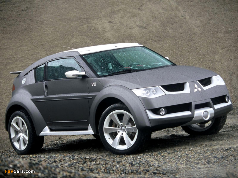 Mitsubishi Pajero/Montero Evolution Concept 2002 wallpapers (800 x 600)