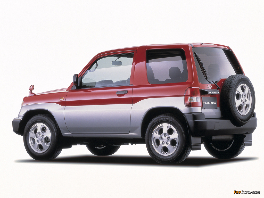 Mitsubishi Pajero iO 3-door 1998–2000 photos (1024 x 768)