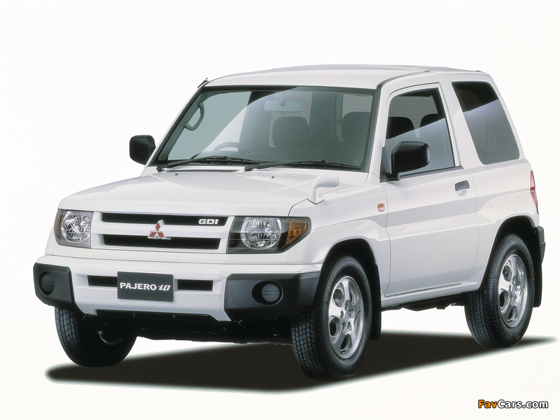 Mitsubishi Pajero iO 3-door 1998–2000 wallpapers (800 x 600)