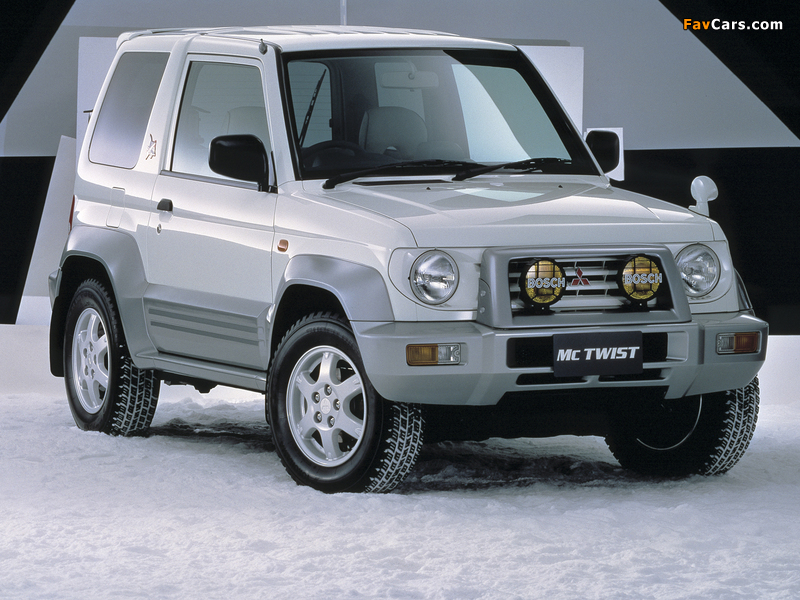 Mitsubishi Pajero Jr. McTwist (H57A) 1997–98 pictures (800 x 600)