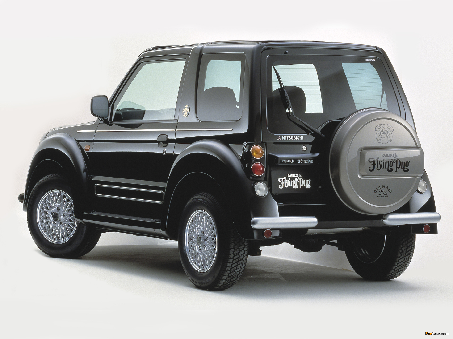 Pictures of Mitsubishi Pajero Jr. Flying Pug (H57A) 1999 (1920 x 1440)