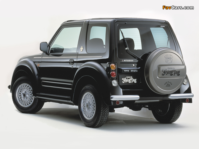 Pictures of Mitsubishi Pajero Jr. Flying Pug (H57A) 1999 (640 x 480)
