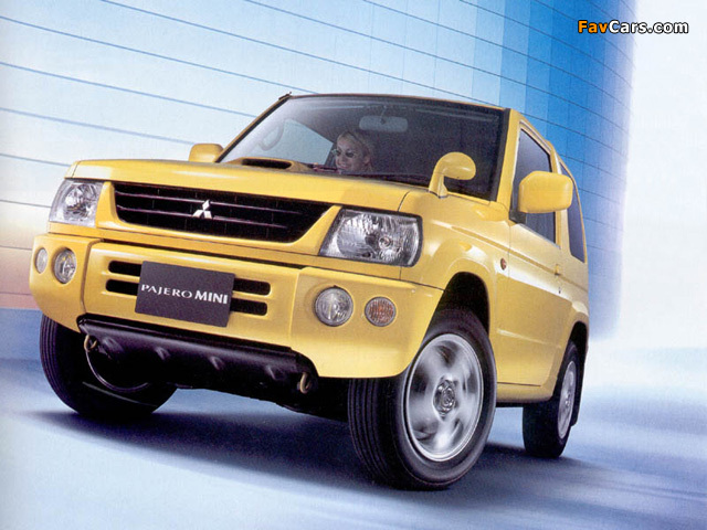 Mitsubishi Pajero Mini (H53) 1998–2005 photos (640 x 480)