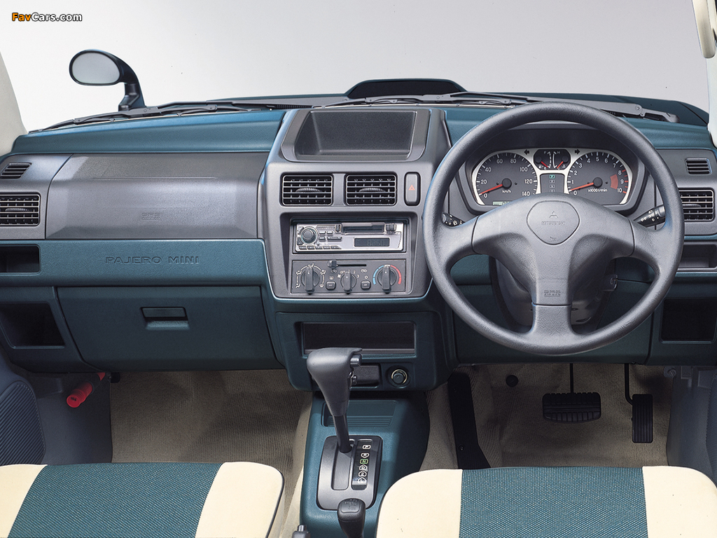 Mitsubishi Pajero Mini Duke (H53) 1998–2008 pictures (1024 x 768)