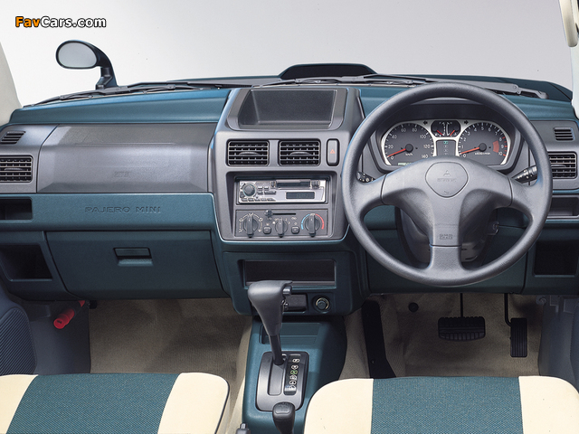 Mitsubishi Pajero Mini Duke (H53) 1998–2008 pictures (640 x 480)