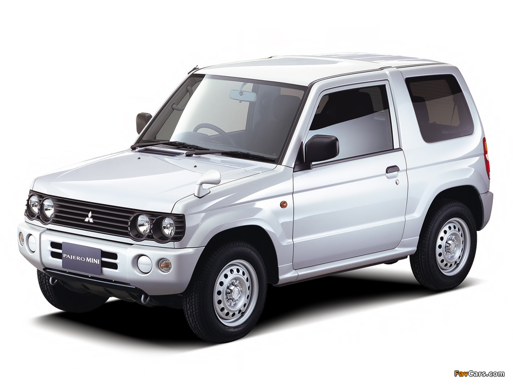 Photos of Mitsubishi Pajero Mini (H53) 1998–2005 (1024 x 768)