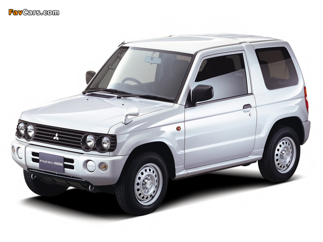 Photos of Mitsubishi Pajero Mini (H53) 1998–2005 (640 x 480)