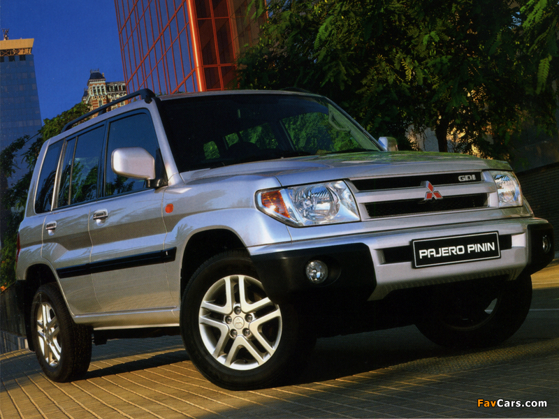 Mitsubishi Pajero Pinin 5-door 1998–2005 images (800 x 600)