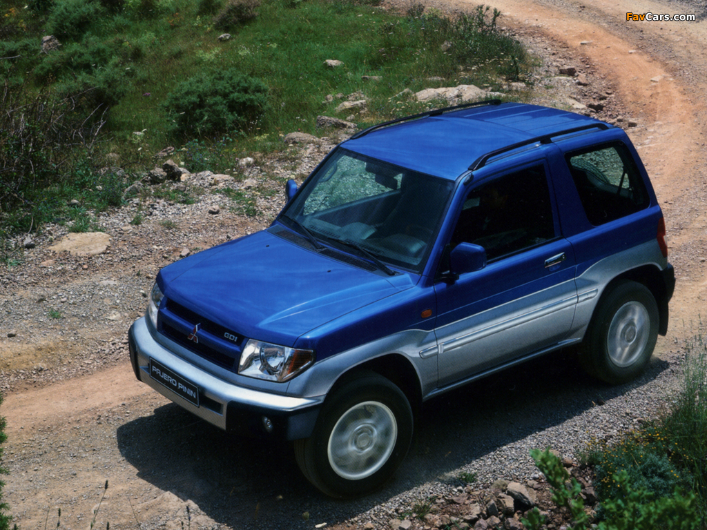 Mitsubishi Pajero Pinin 3-door 1998–2005 photos (1024 x 768)