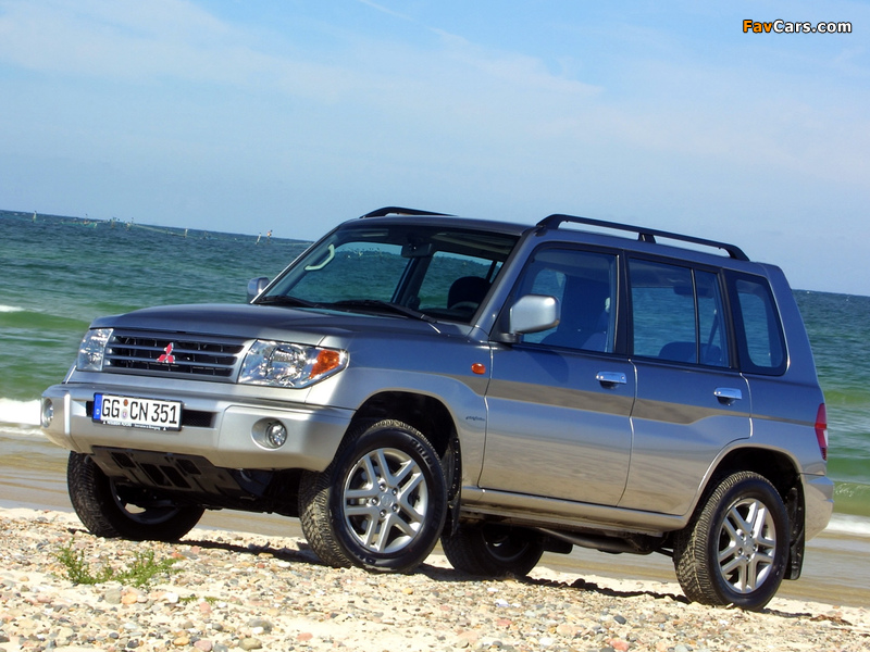 Mitsubishi Pajero Pinin 5-door 1998–2005 wallpapers (800 x 600)