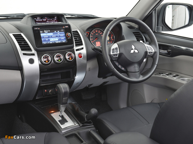 Images of Mitsubishi Pajero Sport ZA-spec 2013 (640 x 480)