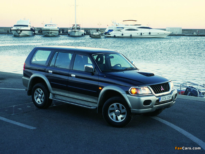 Mitsubishi Pajero Sport 1999–2005 images (800 x 600)
