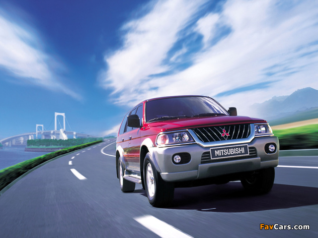 Mitsubishi Pajero Sport 1999–2005 photos (640 x 480)