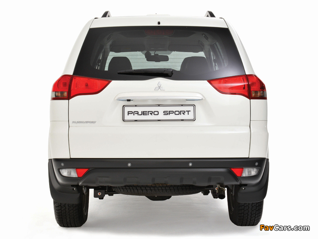 Mitsubishi Pajero Sport ZA-spec 2013 pictures (640 x 480)