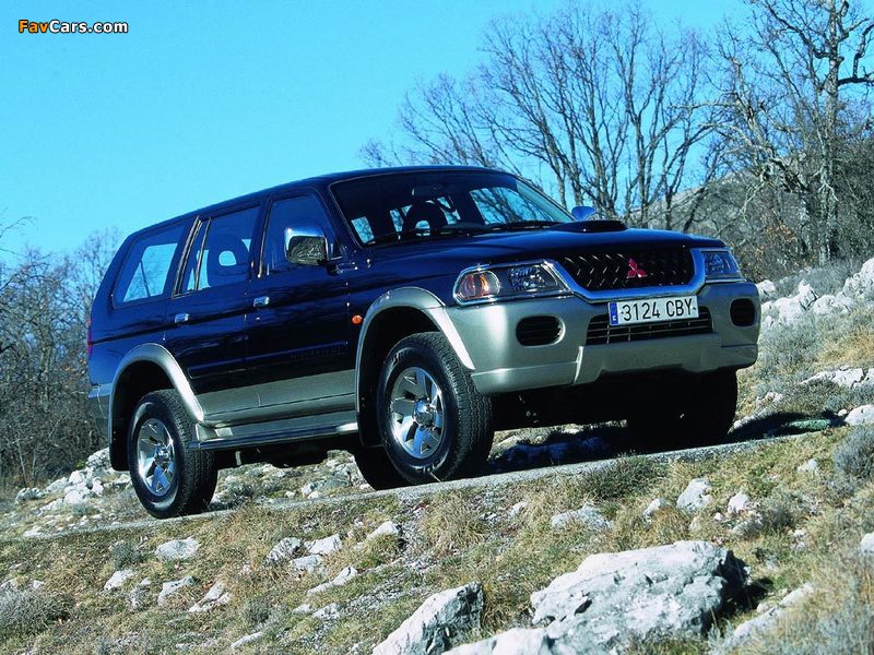 Pictures of Mitsubishi Pajero Sport 1999–2005 (800 x 600)