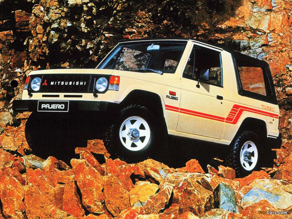 Images of Mitsubishi Pajero Canvas Top (I) 1982–91 (1024 x 768)