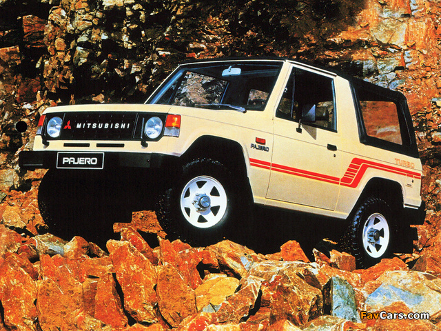 Images of Mitsubishi Pajero Canvas Top (I) 1982–91 (640 x 480)