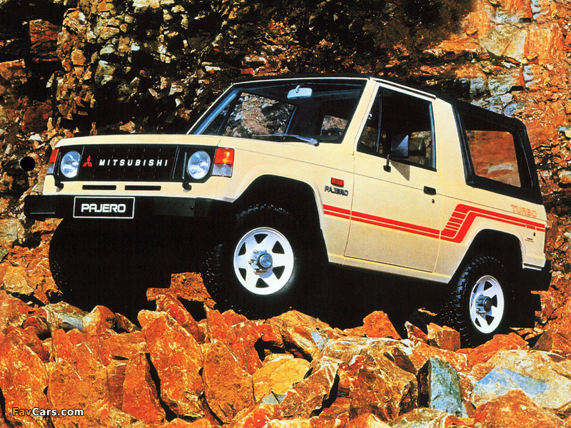 Images of Mitsubishi Pajero Canvas Top (I) 1982–91 (800 x 600)