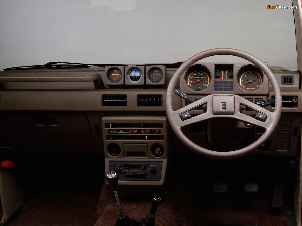 Images of Mitsubishi Pajero Wagon (I) 1983–91 (1024 x 768)