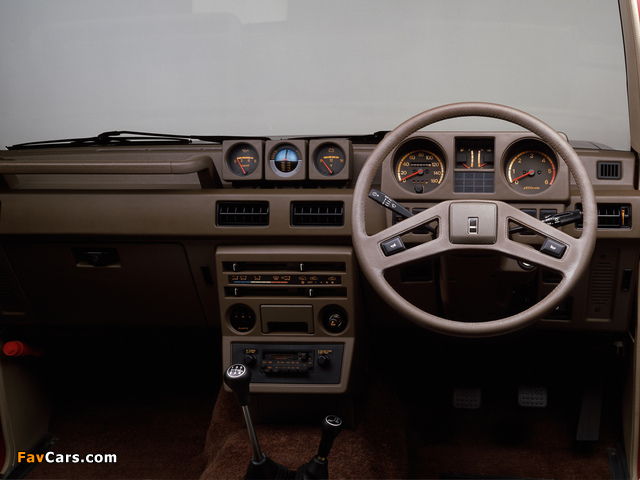 Images of Mitsubishi Pajero Wagon (I) 1983–91 (640 x 480)