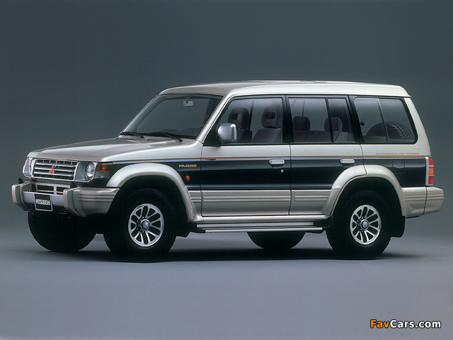 Images of Mitsubishi Pajero Wagon 1991–97 (640 x 480)